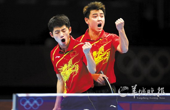 韩国队横扫中国队，张继科带队取胜